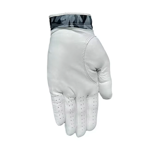 Gants de golf sportifs antidérapants en cuir Cabretta, respirants, à adhérence souple, emballage personnalisé, pour main gauche ou droite, entraînement et pratique GEO - Product Image 1
