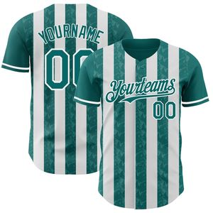 OEM Sublimation Baseball Jersey 100% Polyester Short Sleeve Breathable Full Button Custom <b>Name</b> Number Supplier - Product Image 1