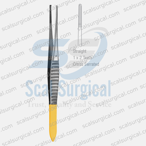 Pinzas de Disección Gillies para Agarrar Tejidos Delicados, Pinzas Quirúrgicas de Acero Inoxidable, Instrumento de Precisión - Product Image 3