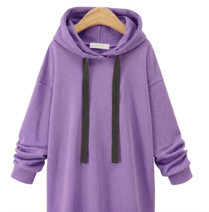 Sudadera con Capucha Personalizada Ostriya Intl para Mujer, de Alta Calidad, Transpirable, de Secado Rápido, Antiarrugas, de Forro Polar para Invierno, de Poliéster/Algodón, Talla Grande - Product Image 6