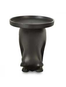 <b>Black</b> Aluminium Panda Shape <b>Candle</b> <b>Holder</b> for Home Decoration Durable <b>Metal</b> Design - Product Image 2