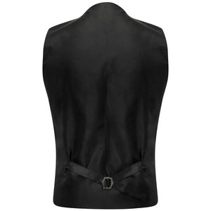 Chaleco Formal de Tartán Estilo Americano para Hombre, con Botones de Diamante Ajustables en la Espalda, Hecho a Mano y Personalizado - Product Image 2