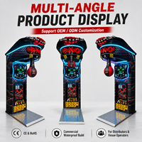 Neofuns Ultimate Machine de boxe d'arcade étanche en acier inoxydable, à monnayeur, pour divertissement intérieur en salles de jeux