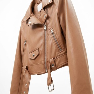 Veste en cuir PU élégante et décontractée pour femmes de qualité supérieure en provenance du Pakistan - Product Image 5
