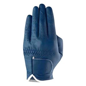 Gant de golf en cuir véritable antidérapant, imperméable, respirant, à doigts complets, pour main droite, unisexe, avec fermeture auto-agrippante, à enfiler - Product Image 4