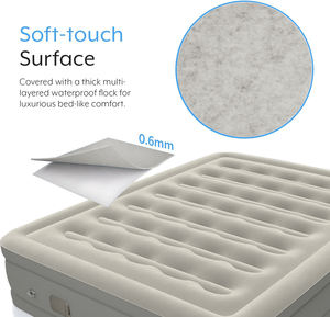 Kasur udara Kemah tiup ukuran ganda, kasur angin tunggal ukuran ganda untuk berkemah - Product Image 2