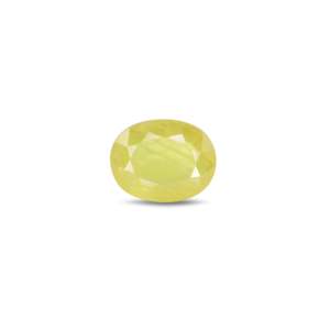 Natural Yellow Sapphire 4.35 Carat Certified Wholesale Pear Cut Loose Gemstone - Product Image 1
