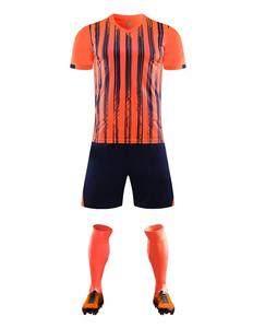 ชุดฟุตบอลเด็กชายคุณภาพดีจากปากีสถาน ระบายอากาศได้ดี สีสันโดดเด่น ขายส่ง - Product Image 1