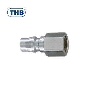 THB-1/4PT 3/8PT 1/2PT ตัวเมียเกลียวอากาศเหล็กแรงดันสูงแบบญี่ปุ่นมาตรฐานสากล - Product Image 1