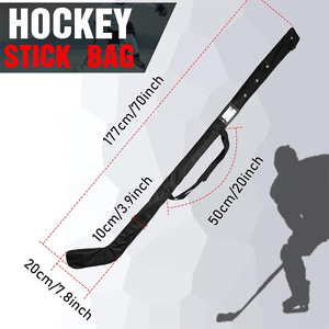 Bolsa de Hockey sobre Hielo de Poliéster Ligera y Ecológica para Deportes al Aire Libre, Impermeable, Hecha en Pakistán, de Alta Calidad, Personalizada, de Gran Capacidad - Product Image 2
