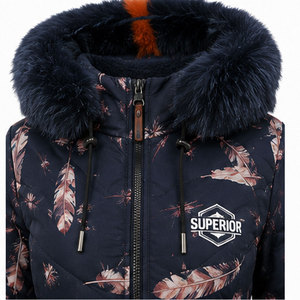 Women's Premium <b>Winter</b> <b>Coat</b> with Parka Design, Windproof Waterproof Protection and <b>Thick</b> Thermal Filling for Maximum Warmth - Product Image 3