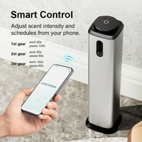 Diffuseur d'arômes sans eau DANQ 1000 ml contrôlé par application, avec construction métallique, pour hôtels, espaces commerciaux et spas