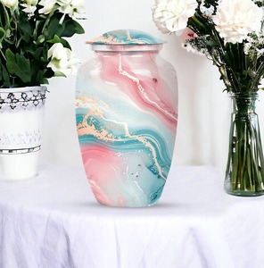 Abstract artistic urn adult urn for human ashes cremation <b>memorial</b> decorative <b>keepsake</b> tribute remembrance - Product Image 3