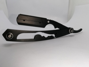 MACLURA SURGICAL MS-BSR-28 Barber <b>Straight</b> <b>Razor</b> with Stainless Steel Blade and Wood Handle for Face & Body Shaving - Product Image 5