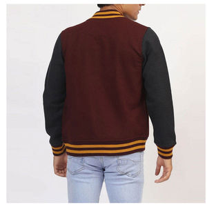 Custom Printing <b>Men's</b> <b>Baseball</b> <b>Jacket</b> <b>Men</b> Plain Blank Varsity <b>Men's</b> <b>Jackets</b> Lightweight Down <b>Jackets</b> with Front Pockets <b>for</b> <b>Men</b> - Product Image 2