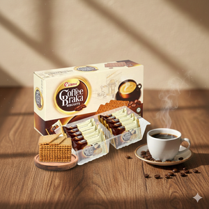 ขนมกรอบกาแฟ BRAKA 150 กรัม – ผ่อนคลาย ทานเพลิน สนุกกับรสชาติ ผู้ผลิต OEM ส่งออกจากเวียดนาม - Product Image 3
