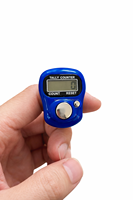 Compteur numérique 5 canaux pour équipement de fitness, affichage LCD 5 chiffres, alimentation USB, réinitialisable, plage de comptage 0-99999, en plastique, 0,2 kg