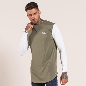 เสื้อยืดคอตตอนคุณภาพสูงสำหรับผู้ชาย เสื้อยืดสตรีทแวร์แขนสั้น คอกลม สวมใส่สบาย พิมพ์ลายด้านหน้าได้ตามสั่ง ขายส่ง - Product Image 5