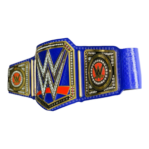 Ceinture de championnat de lutte professionnelle de haute qualité, plaques en alliage de zinc plaqué or personnalisables, cuir véritable, unisexe - Product Image 2