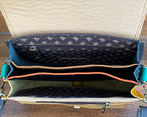 Mode haute qualité grande capacité pleine Grain en cuir véritable sac à bandoulière pour femmes Vintage peau de vache luxe Designer sac à main - Product Image 5