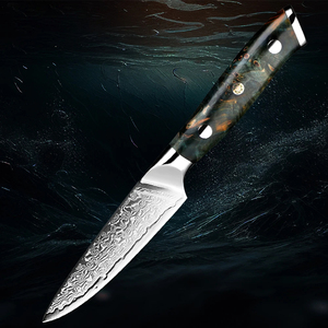 Cuchillo de Cocina Profesional de Acero de Damasco, Cuchillo Afilado para Cortar Carne, Verduras y Frutas - Product Image 1