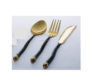 Couverts en métal personnalisés faits à la main forgés dans un nouveau design écologique pour les hôtels - Product Image 6