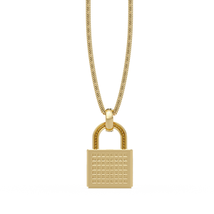 Wholesale Custom Iced Out Moissanite <b>Padlock</b> Pendant Necklace 925 Sterling Silver Hip Hop Jewelry for Men - Product Image 4