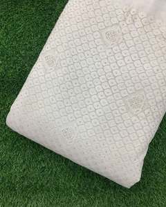 High Quality Sequin Embroidery Fabric 3D Floral Lace Fabric for Evening Dress Wedding Gown Garment - Product Image 3