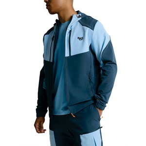 Trendy Custom High Quality Embroidery Patch logo Pants Tracksuit Windbreaker Lightweight Nylon Patchwork <b>Winter</b> Men's <b>Jackets</b> - Product Image 3