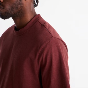 T-shirts en coton biologique épais 100 % pour hommes, à manches courtes, unis, promotionnels et abordables - Product Image 3