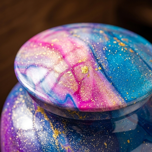 Urne funéraire en métal Lasting Honor pour cendres - Urne de crémation pour adulte avec fermeture sécurisée - Product Image 4