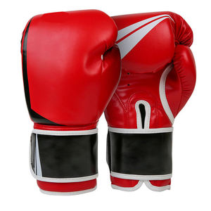 ถุงมือชกมวยโลโก้สั่งทำ ขายส่ง ขนาด 6oz 8oz 10oz 12oz 14oz สำหรับผู้ใหญ่ MMA มวยไทย ถุงมือฝึกซ้อม อุปกรณ์ต่อสู้ - Product Image 1
