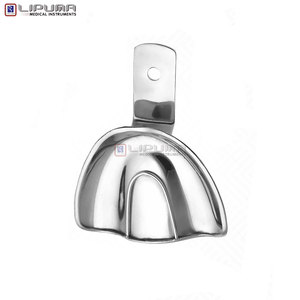 Bandeja de Impresión Dental Premium con Borde U1 Sólido (superior) Talla XL de Acero Inoxidable Reutilizable Autoclavable Sin Perforaciones - Product Image 5