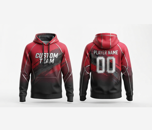 Sudadera con Capucha Personalizada por Sublimación, Sudadera Deportiva con Estampado Completo para Equipos y Clubes - Product Image 1