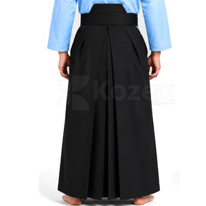 Hakama d'arts martiaux personnalisé avec logo frontal, séchage rapide et respirant, tissu 100% coton pour l'entraînement quotidien et la compétition - Product Image 2