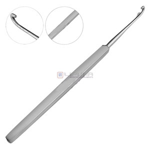 กริ่งเกี่ยวเส้นประสาทเกรแฮม ปลายทู่ ขนาด 6 มม. ยาว 6.5 นิ้ว เครื่องมือแพทย์สำหรับศัลยกรรมประสาท ใช้สำหรับการผ่าตัดและจัดการเส้นประสาท - Product Image 1