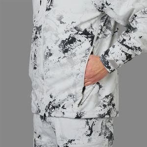 Veste de chasse OEM, vêtements de camouflage, veste de camouflage professionnelle, meilleure veste en coton doux imperméable pour la chasse aux oiseaux aquatiques, veste en polaire pour hommes - Product Image 5