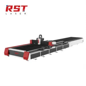 Hot bán tấm kim loại CNC máy cắt laser sợi Laser máy cắt với trao đổi bảng