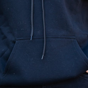 All <b>Black</b> Unisex Winter Hoodie Pullover Sweatshirt Classic Letter Design Casual Streetwear Hooded Top Premium Comfortable <b>Fleece</b> - Product Image 3