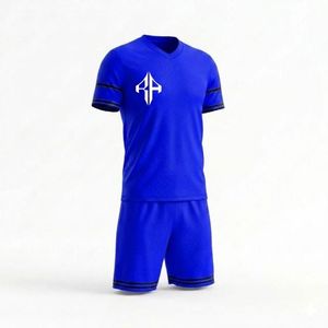 Maillot de football personnalisé pour homme, manches courtes, 100 % polyester, respirant, séchage rapide, qualité supérieure 2026, avec logo personnalisé, été, OEM - Product Image 2