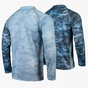 T-shirts de pêche respirants personnalisés, vente en gros, fabricant OEM, fournisseur, tee-shirts en polyester, marque privée, production en vrac - Product Image 3