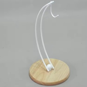 Hot Selling Modern Wooden Base Hanging Storage <b>Stand</b> Circle Shape Mini Neatening Rack Home Decoration - Product Image 1