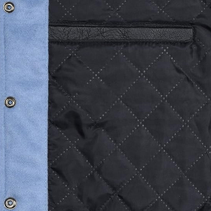 Fashion Wear 2025 <b>Men</b> Custom Winter Lettermen Jacket High Quality Canvas Sleeves College Baseball Jackets Waterproof Breathable - Product Image 5