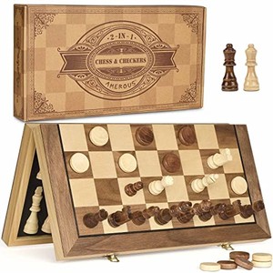 Jeu d'échecs de luxe en bois de Sheesham sculpté à la main avec incrustation en érable - Vente en gros - Product Image 1