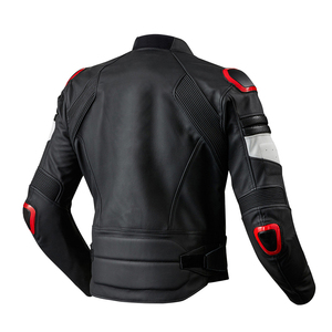 Slim Fit Sportswear Motorbike Stylish Windproof Leather Jacket for Men Custom Color 100% Leather - Product Image 6