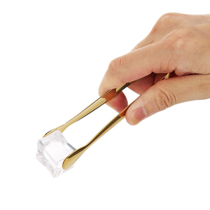 Pinzas Pequeñas de Metal para Cubitos de Hielo, Pinza para Bar, Fiesta, Ensalada, Pinza para Levantar Hielo, Acero Inoxidable, Dorado, Mini Pinza para Azúcar y Hielo - Product Image 6