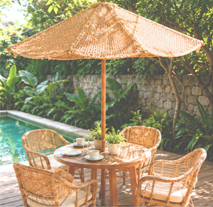 Sombrilla de Patio Impermeable Eco2go Vietnam, Diseño Tropical, Muebles Ecológicos para Jardín, Almacén, Sala de Estar - Product Image 2