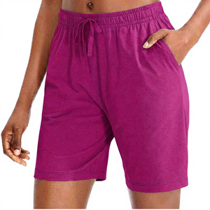 Shorts Bermuda pour Homme en Polyester Bleu Royal Uni avec Logo sur le Devant, Cordon de Serrage à la Taille, Poches, Séchage Rapide, Vêtement de Sport Casual - Product Image 3