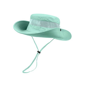 Sombreros de Nylon al por Mayor, Ajustables, Protección Solar, Transpirables, para Verano, con Logotipo Personalizado, Plegables, para Viaje - Product Image 3