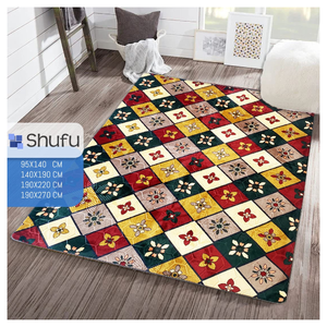 Tapis Offre Spéciale Shufu Flanelle de qualité avec mousse anti-allergie Motif abstrait moderne Confort maximal avec bords élégants - Product Image 4